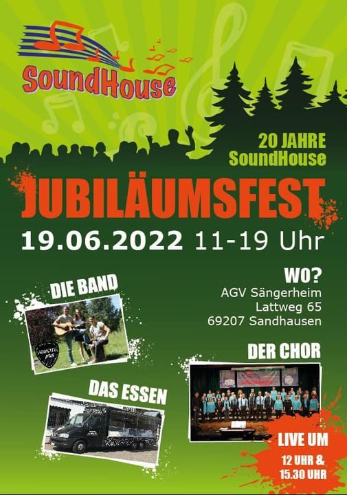 SoundHouse hat Geburtstag