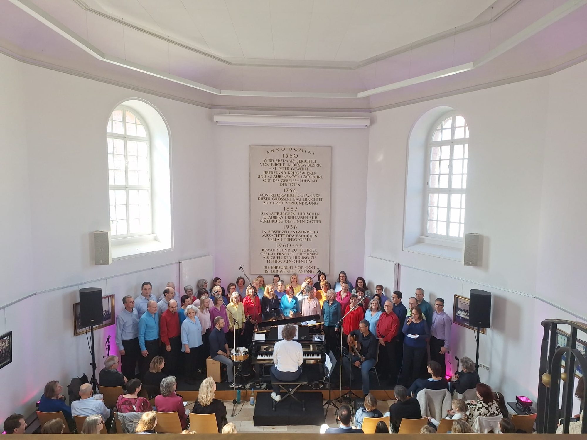 Abends und morgens – zwei tolle Konzerte in der ehemaligen Synagoge!