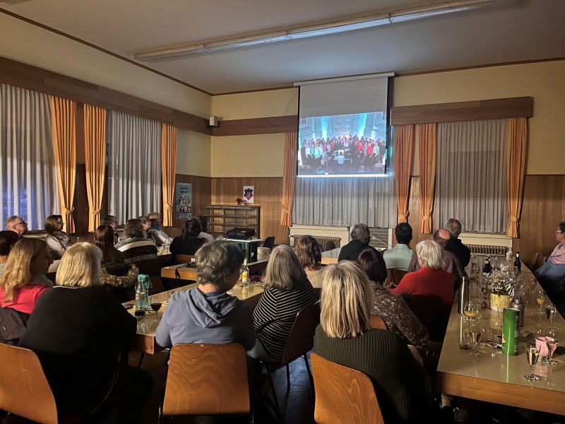 Gänsehaut garantiert – Videoabend unseres Chors